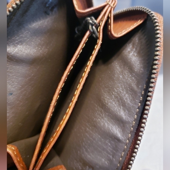 Burberry Chestnut Leather, cardholder Wallet, box and cloth included, unisex - Picture 9 of 15